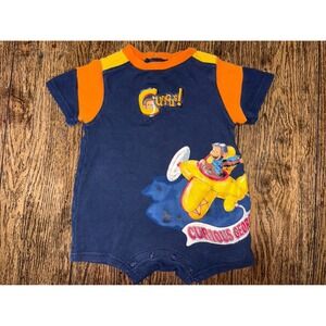 Vintage Y2K curious George romper 18 months